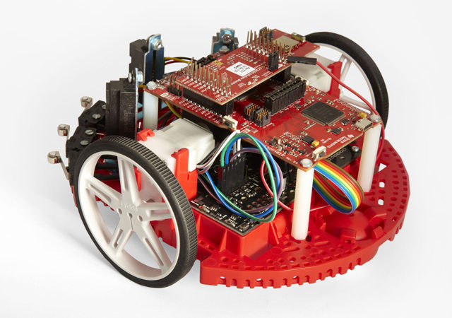 Students learn, build and compete with Robotics System Learning Kit