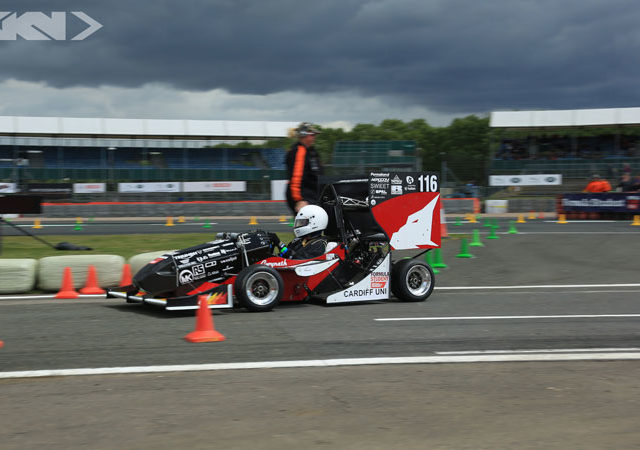 Student racing car winners go head-to-head following the Grand Prix