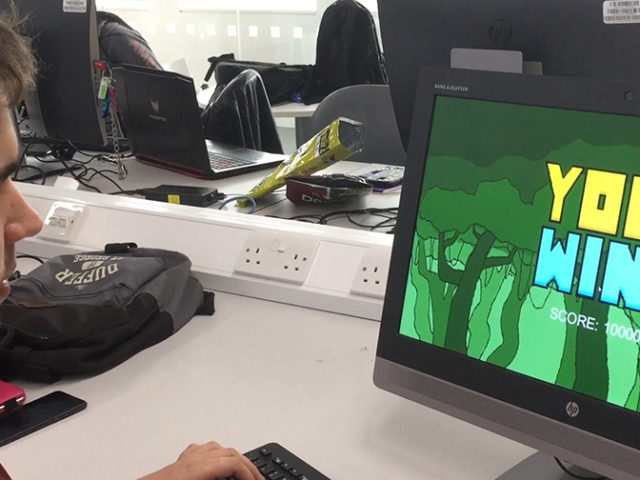 30 hours to make a computer game? No problem for Brighton students