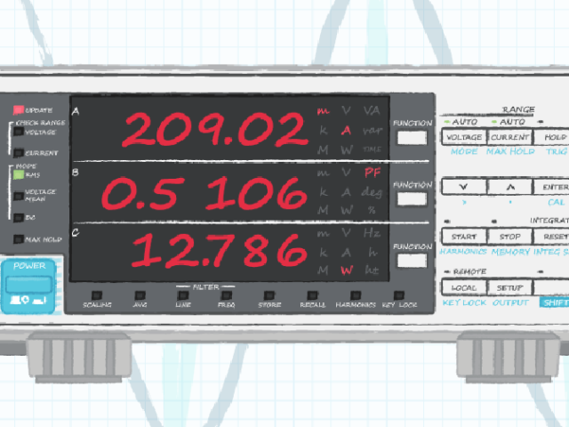 The importance of putting power factor in AC-DC efficiency measurements