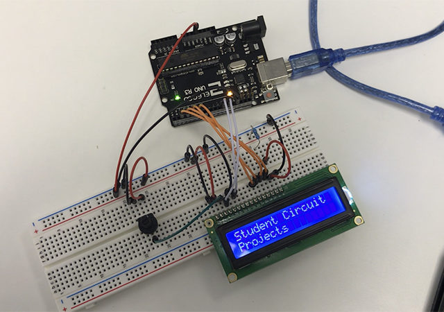Connect LCD to your Arduino or alternative microcontroller board