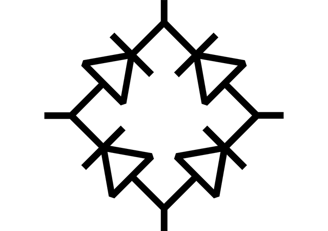 Three-phase diode rectifier