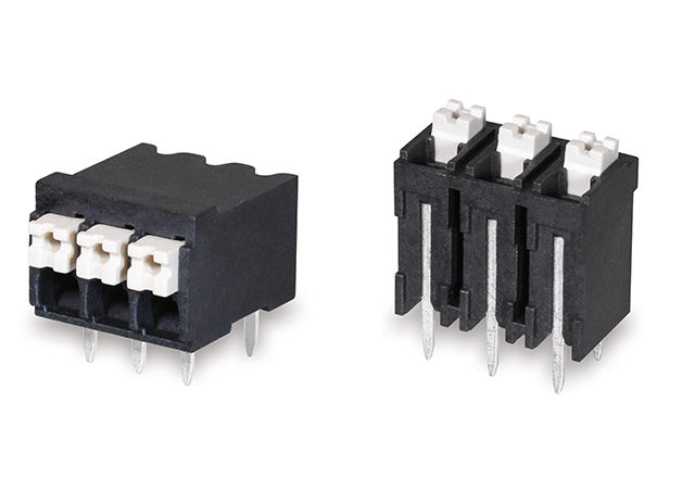 New screwless terminal blocks ideal for high temperature operation