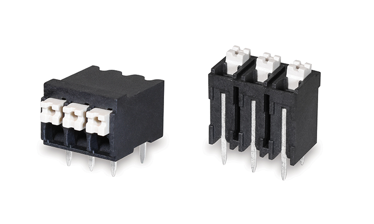 New screwless terminal blocks ideal for high temperature operation