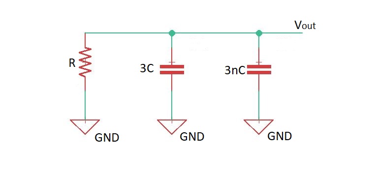 How to calculate the delay in VLSI design using RC representation