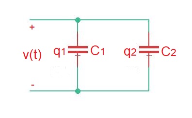 How do you calculate capacitors in series and parallel