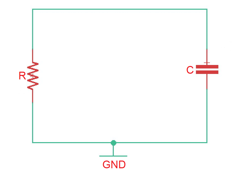 Parallel RC circuit analysis