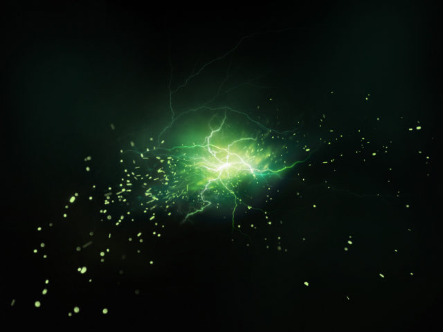 Electron spin for manipulating an electrical current