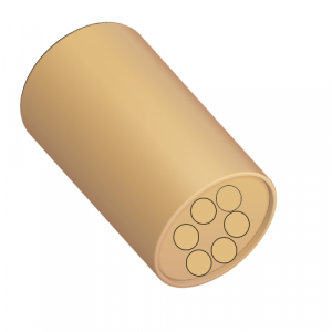 cross sectional view of a wire