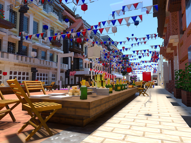 NVIDIA launches Jubilee street party within Minecraft with RTX