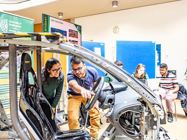 University of Nottingham’s first solar car