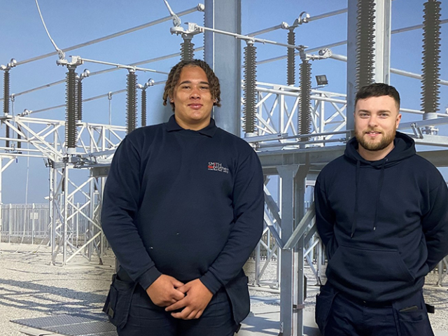 Yorkshire electrical engineering firm welcomes pair of apprentices