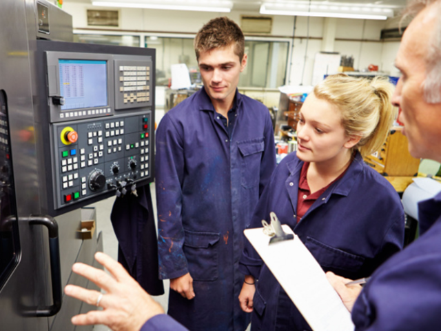 Engineering apprenticeship starts fall 34% in 9 years