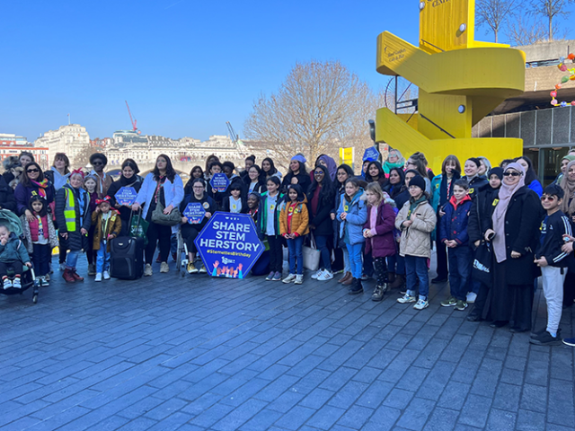 Stemettes take over ‘the Ladies Bridge’