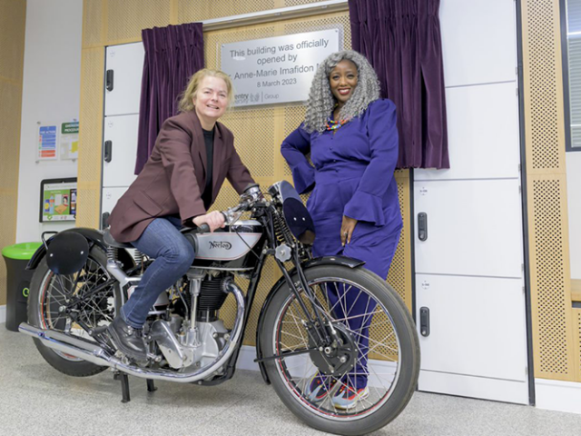 Anne-Marie Imafidon opens Coventry University’s Beatrice Shilling building