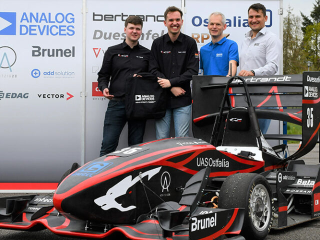 Analog Devices sponsors Formula Student Team wob-racing