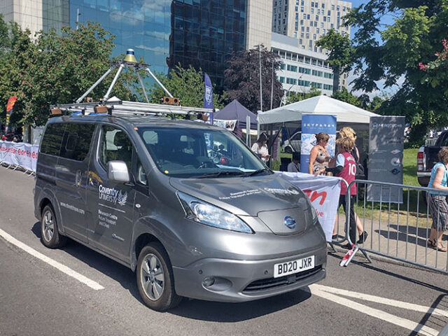 Coventry University demos self-driving car at Motofest 2023