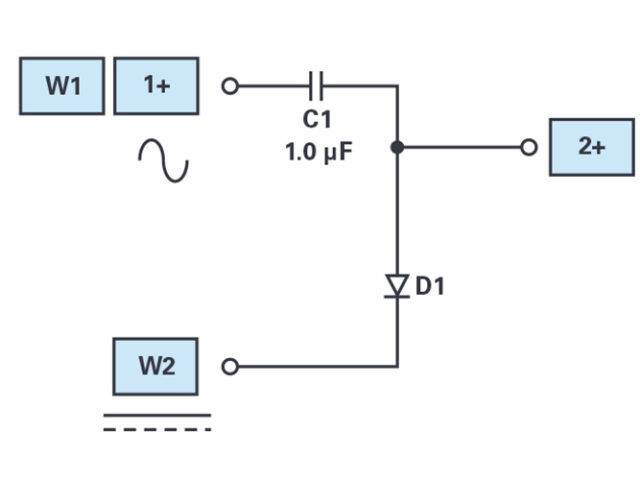 ADALM2000: AC coupling, DC restoration & variable attenuators