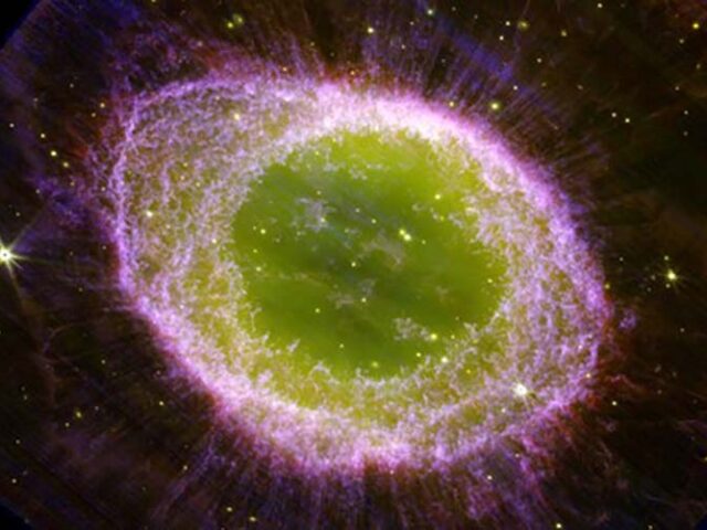 Stunning images of the Ring Nebula by James Webb Space Telescope