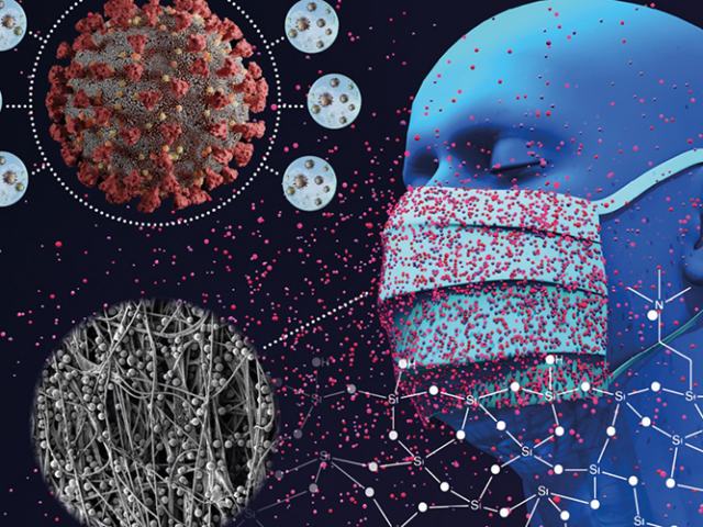 New material captures coronavirus particles to boost face mask efficiency