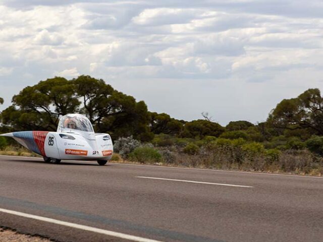 World Solar Challenge: innovative solar-powered car safely shipped to Australia