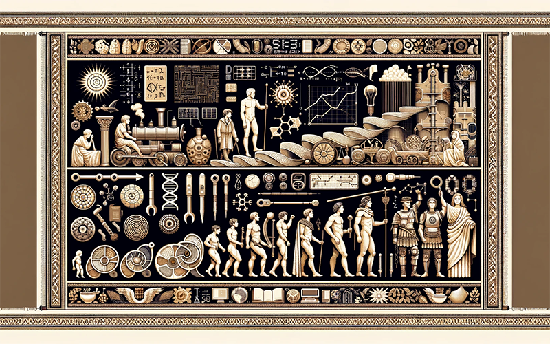 STEM history tapestry