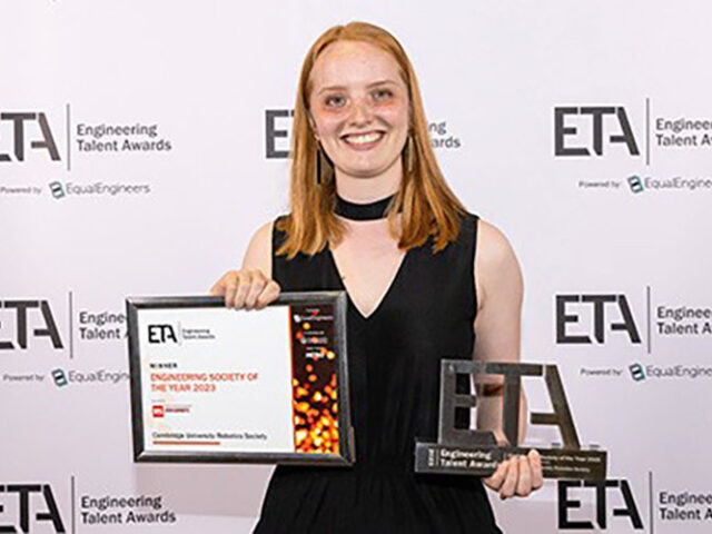 Cambridge University Robotics Society crowned Engineering Society of the Year 2023