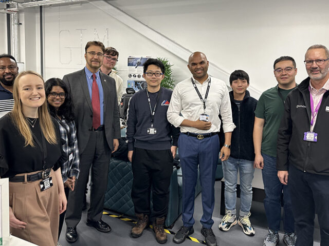 MP visits graphene engineering facility at University of Manchester