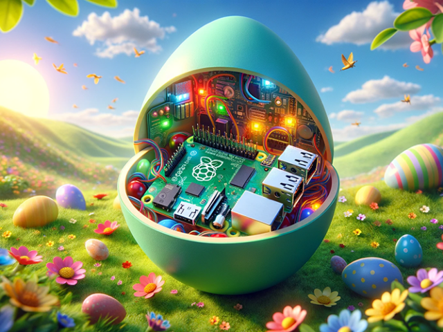 Raspberry Pi-powered smart Easter egg