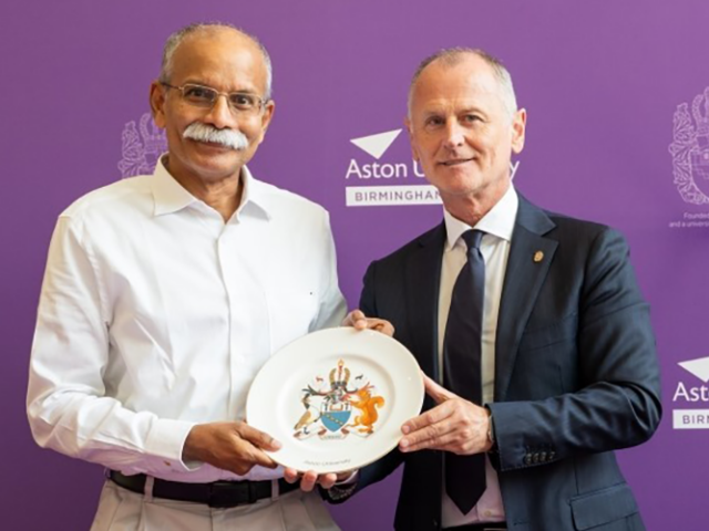 Aston University opens up courses to students at TIET