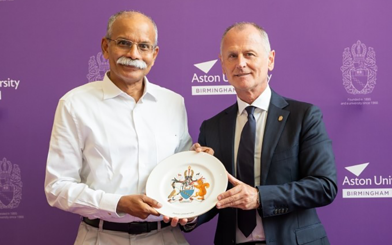 Aston University opens up courses to students at TIET