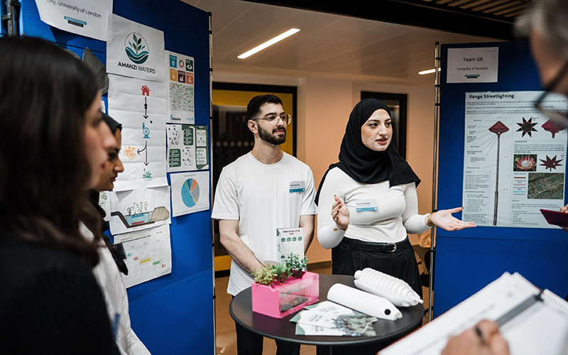 Students transform plastic waste into housing solution