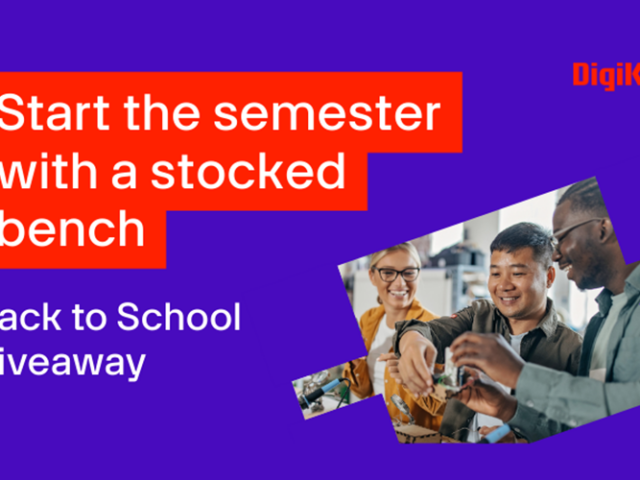 DigiKey announces back to school giveaway to empower tomorrow’s innovators